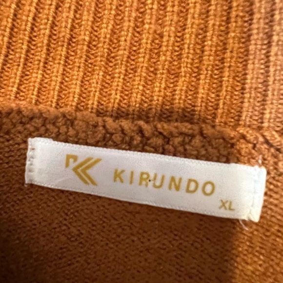 Kirundo Striped Sweater with textured Buttons XL - Picture 2 of 5